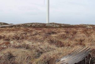 Opfer eines Windkraftrades in Nordnorwegen